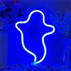 YUEYYNS Insegna al Neon Fantasma,luci al neon a LED alimentazione a batteria o USB Per la Decorazione Della Festa di Natale del Bar Della Sala Giochi Della Camera da Letto