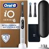 Oral-B Spazzolino Elettrico Ricaricabile iO 6 Grigio, 3 Testine Di Ricambio, 1 Custodia Da Viaggio. 1 Spazzolino