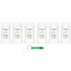 Beni Culinari 6 X Dove Deodorante Stick Invisible Dry con crema idratante, deodorante 48 h - deodorante 40 ml + portachiavi Beni Culinari