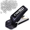 CyeeLife Perforatore per Freccette con 100 Anelli in Metallo, Accessori per Freccette, qualità di Marca (Nero)