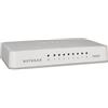 Netgear FS208-100PES Switch, 8porte Fast Ethernet non schermate autosensing e MDI-MDX, Bianco