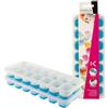 Koala Spain - Set di 2 cubetti di ghiaccio per 14 cubetti di ghiaccio, 4,5 x 2,9 cm, stampo in silicone con coperchio, colore: blu