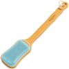 Rexzono Scrubber in silicone per pelli sensibili, esfoliante per il corpo, spazzola da bagno con manico lungo, luffa per doccia, scrub detergente delicato per donne e uomini, facile da pulire e