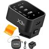 Godox X3-F Flash Trigger E-TTLII 2,4 GHz Senza Fili con Schermo OLED, Rechargeable (Tipo-c) X3-F per Fotocamera Wireless Remot（Modello aggiornato XPRO-F）