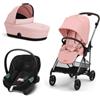 Cybex Gold - Cybex Trio Melio Candy Pink Con Aton S2 2024