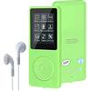 Lychee - Lettore musicale digitale, lettore MP3/MP4, 8 GB, lettore musicale HiFi portatile, senza perdita di suono, con musica/video/registrazione vocale/radio FM, supporta fino a 64 GB (verde)