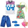 Mattel Outfit Estivo | Moda Set | Barbie & Ken HBV72 | Vestiti per Le Bambole