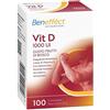 FARMALVARION Srl BENEFFECT VIT D 1000 UI 100 COMPRESSE