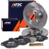 ATEC Germany ATEC Germania Set freni asse anteriore incl dischi freno Ø 240 mm ventilati + pastiglie freno anteriori Compatibile con FIAT PANDA (169_), PUNTO (176_) (188_), SEICENTO / 600 (187_), LANCIA Y (840_)