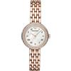 Emporio Armani Orologio Donna, movimento a due lancette, cassa in acciaio inossidabile oro rosa 30 mm con bracciale in acciaio inossidabile, AR11355