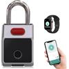Rawrr Lucchetto Smart, lucchetto con cifre Tuya, con impronte digitali, lucchetto resistente alle intemperie, per palestra, ufficio, casa, giardino, armadio, ecc