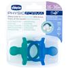 Chicco Physioforma Gommotto Bimbo Silicone 16-36 Mesi 2 Pezzi