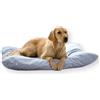 4L Textil ZOE Cuscino per Cani sfoderabile e lavabile Cuccia Cane Impermeabile Cuscino Cane Taglia Grande e Media (100x80 cm, Grigio)