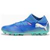 PUMA Scarpe da calcio FUTURE 7 MATCH MG, Blu/Verde/Bianco/Altro