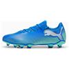 PUMA Scarpe da calcio FUTURE 7 PLAY FG/AG, Blu/Verde/Bianco/Altro