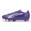 PUMA Scarpe da calcio ULTRA 5 PLAY FG/AG da donna, Rosa/Bianco/Altro