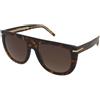 Boss by Hugo Boss Hugo Boss Boss 1655/S 086/HA | Occhiali da Sole Graduati o Non Graduati | Prova Online | Plastica | Quadrati | Marrone, Havana | Adrialenti