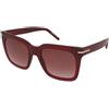 Boss by Hugo Boss Hugo Boss Boss 1656/S LHF/3X | Occhiali da Sole Graduati o Non Graduati | Prova Online | Plastica | Quadrati | Bordeaux | Adrialenti