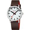 Mondaine Orologio Analogueico Quarzo Uomo con Cinturino in Pelle A658.30323.11SBGV