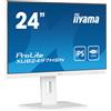 iiyama ProLite XUB2497HSN-W1 Monitor PC 60,5 cm (23.8) 1920 x 1080 Pixel Full HD LED Bianco [XUB2497HSN-W1]