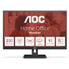 AOC MONITOR AOC LCD VA LED 23.8 WIDE FRAMELESS 24E3UM 4ms MM FHD 3000:1 BLACK VGA HDMI DP 2xUSB Vesa Fino:31/07 24E3UM