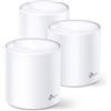 TP-Link ACCESS POINT AX3000 MESH WI-FI 6 574/2402MBPS 23 10/100 4 ANTENNE DECO X60(3-PACK) V1