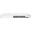 HPE HPE Networking Instant On 1830 24G 2SFP Switch - Switch - intelligente - 24 x 10/100/1000 + 2 x Gigabit SFP - desktop, montabile su rack JL812A