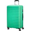 American Tourister Flashline Pop - Spinner L, Valigia Espandibile, 78 cm, 100/109 L, Verde (Light Green)