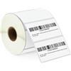 BETCKEY - 76mm x 38mm(3 in x 1,5 in) Perforated Etichette Termiche per Codice a Barre, Spedizione e Indirizzo Compatibile con stampanti Zebra e altre [1 Rotolo/950 Etichette]