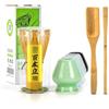 TEANAGOO MATCHA KIT, frusta per matcha (Chasen), cucchiaio tradizionale (chashaku), cucchiaino, supporto per frusta: il set perfetto per preparare una tazza di tè