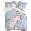 HappyFriday Copripiumino Soft Bouquet Multicolore 260 x 240 cm