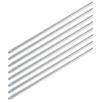 SEBSON® 8x LED Sottopensile con Interruttore e Prese, Luce Calda, 30cm, 1,8W, 190 Lumen, 12V, 8,8x6,7x300mm