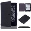 Kepuch Custer Cover per Kindle Paperwhite 1/2/3 2012 2013 2015 2016,PU-Pelle Case Custodia per Kindle Paperwhite 1/2/3 2012 2013 2015 2016 - Nero