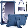 KATUMO Bambini Silicone Cover per Samsung Galaxy Tab A9 8,7 Pollici 2023 SM-X110/X115/X117 Custodia Protettiva Antiurto con Cordino e Penna Stilo Cover Case Morbida per Tablet A9 2023 8,7''