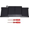 iProPower A1377 A1405 A1496 Batteria de Computer Portatile per Apple MacBook Air 13 A1369 (2010, 2011) A1466 (2012 2013 2014 Version) MacBookAir3,2/4,2/5,2/6,2 Batterie