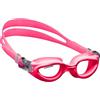 Cressi Rocks Kids Goggles_Pink - Occhialini Perfetti per Il Nuoto, Piscina e Snorkeling ideali per Bambini e Ragazzi 7/15 Anni, Rosa/Lente Chiara