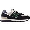 New Balance 574 Rugged, Scarpe da Ginnastica Uomo, Nero, 41 EU