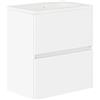 Baikal Natura Integrato, Legno Ceramica Melammina 16 mm, Bianco, 50 cm