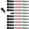 Edding EcoLine edding-Pennarello indelebile, colore: nero
