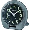 Seiko Clock QHT018T - Sveglia da viaggio, analogica, colore: Grigio
