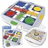 Chicos - Gioco da tavolo 2 in 1 | Parchís e Gioco dell'Oca automatico per bambini | Doppio gioco classico famiglia 2-4 giocatori | dado centrale e scomparti interni | Consigliato dai 3 anni (64001)