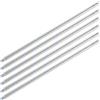 SEBSON® 6x LED Sottopensile con Interruttore e Prese, Luce Calda, 30cm, 1,8W, 190 Lumen, 12V, 8,8x6,7x300mm