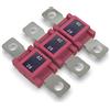 AUPROTEC Fusibile Mega a corrente elevata/blocco a vite 80-500A scelta: 80A ampere, rosso, 3 pezzi