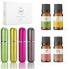 SOS Kit di Allenamento Olfattivo 1 con Inalatori Nasali - Allenare l'olfatto & recupero olfattivo dopo perdita dell'olfatto - 100% oli essenziali: eucalipto, rosa, limone & chiodi di garofano