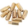 Ladieshow 10 Pezzi Getti Carburatore, Getti Per Carburatore, Kit Getto Principale Carburatore, 16.6 x 6 x 4.82MM Getto Pilota Carburatore Con #100#105#108#110#115#120#125 130#135#140