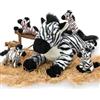 MorisMos Zebra Peluche Grande con Bambini Nella Pancia, Realistico Cavallo Giocattolo di Peluche Bianco Nero Morbido Carino, Regalo Natale per Bambini Ragazzi Compleanno 64cm