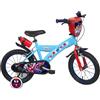 albri Bicicletta 16 Pollici, Biciccletta Spidey Bambino, Multicolor