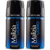 FEI FAN Deodorante Uomo, Profumo D'Intesa, SKYLINE 150ml (2 Spray)