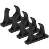 Lixada 4 Pezzi Kayak Paddle Clips Plastica Custodia per Clip del Remo del Paddle per Canoa Barca a Remi