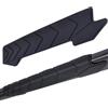 SEMINISMAR Paracatena per MTB Adesivi in Silicone,Protezione per Telaio della Catena da Strada,Protezione per Catena per Mountain Bike,Pellicola di Protezioni per Catene,22X5.3X0.2cm,nero,1 Pezzo